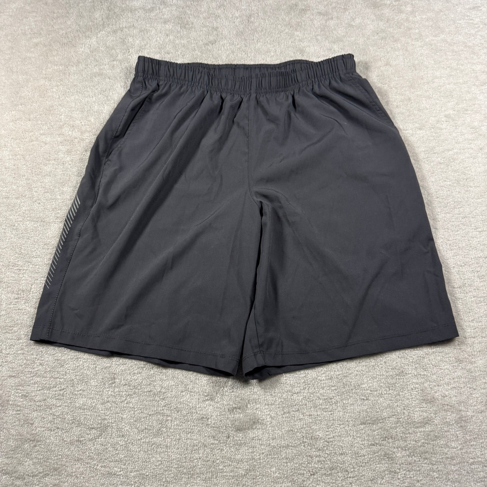 Berkley Jensen Athletic Shorts Mens Medium Gray Performance Reflective Stretch